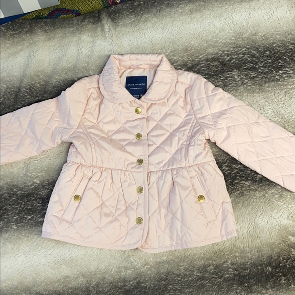 Janie & Jack quilted puffer coat